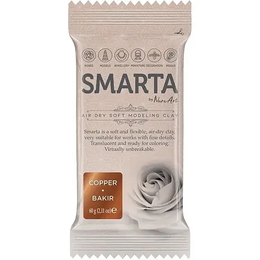 Пластика самозастигаюча Smarta Мідна 60 г - фото 1