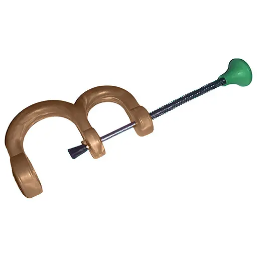 Прибор для удаления косточек выдавливатель косточки (нержавеющая сталь, пластик), Kitchen Master Коричневый 86604 - фото 1