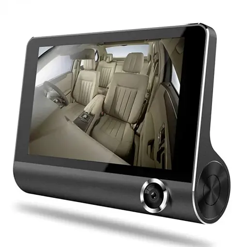 Автомобильный видеорегистратор C9 LCD 4'' WDR 1080P Full HD (3 камеры) - фото 4