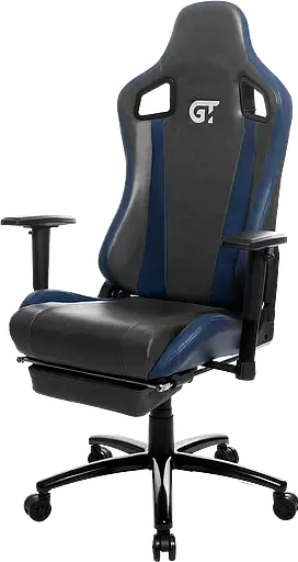 Геймерське крісло GT Racer чорне із синім (X-5105 Black/Blue) - фото 3