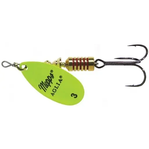 Блешня Mepps Aglia Fluo №3 6.5g FluoCchartreuse