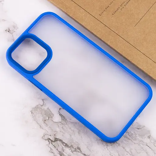 Чохол Epik TPU+PC Metal Buttons для Apple iPhone 13, 6.1 Блакитний - фото 4