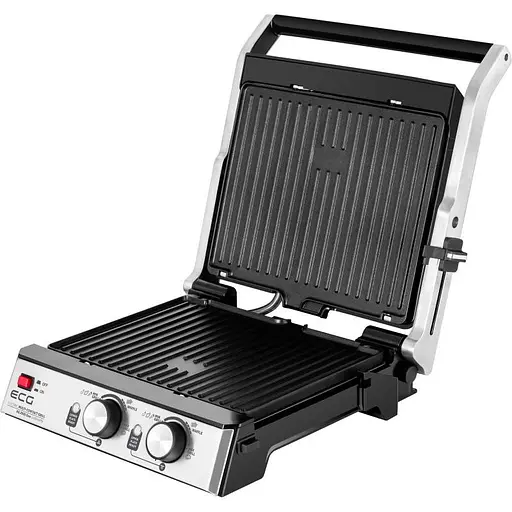 Гриль настільний ECG KG 2033 Duo Grill & Waffle - фото 7
