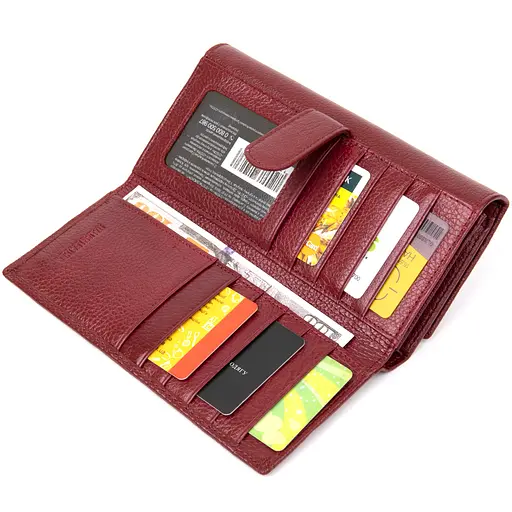 Кожаный женский кошелек ST Leather 19х10х3 см acs0018204 - фото 5