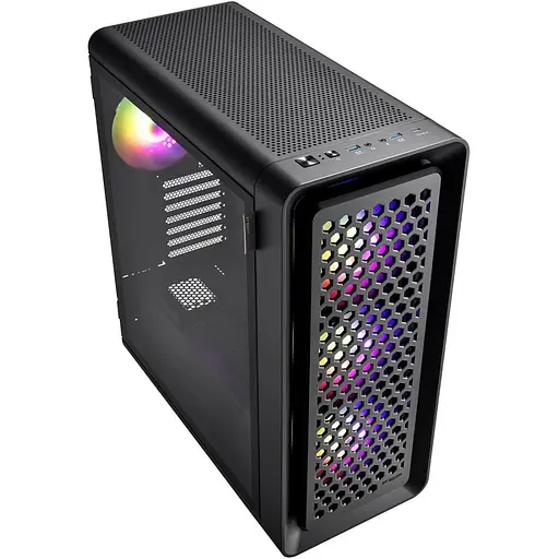 Корпус FSP CUT593AB без БЖ Black (CUT593AB) - фото 2