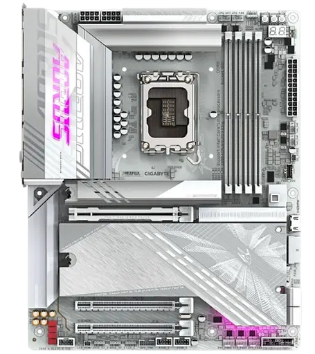 Материнська плата Gigabyte Z890 Aorus Elite X Ice LGA 1851 (Z890 A ELITE X ICE) - фото 2