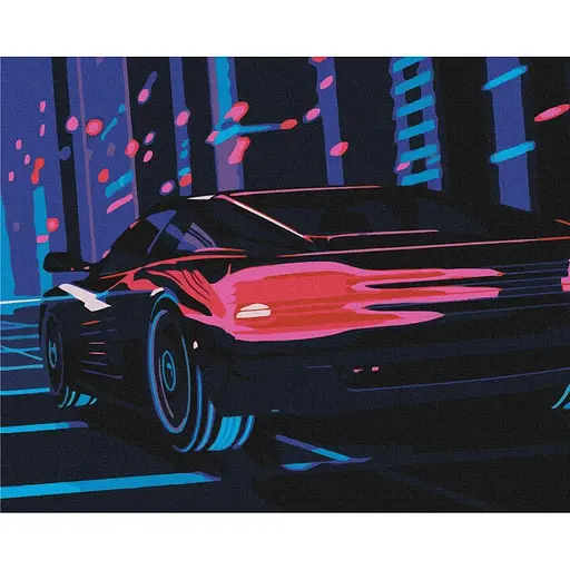 Картина по номерам на подрамнике Brushme Скорость - фото 1