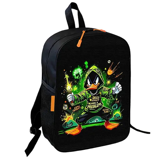 Рюкзак школьный детский Даффи Дак 36х27 см подростковый для мальчика, девочки (4007)