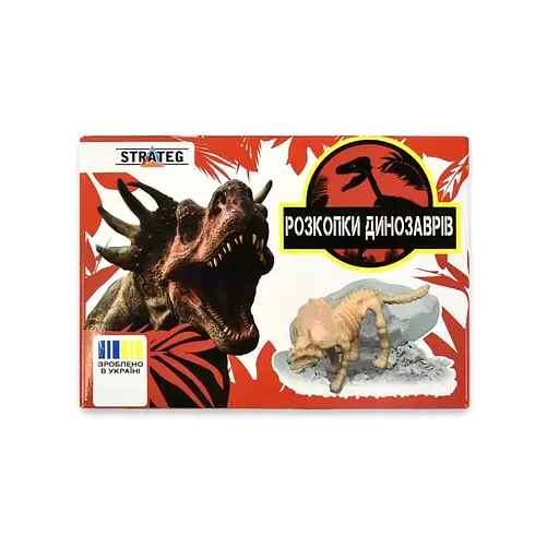 Набір для творчості "Розкопки динозаврів Скелет" Strateg 31003-6 - фото 1