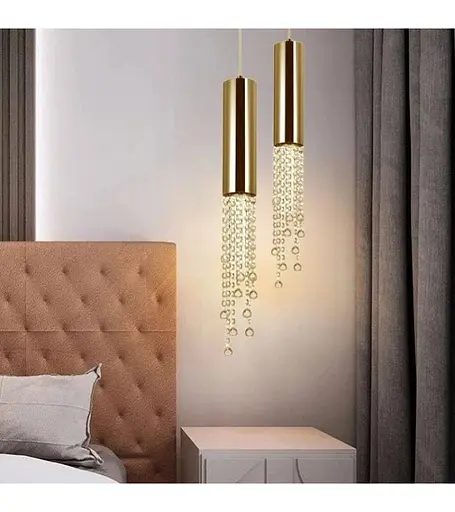 Люстра-підвіс Romin MB2167-1P/GD хром - фото 1