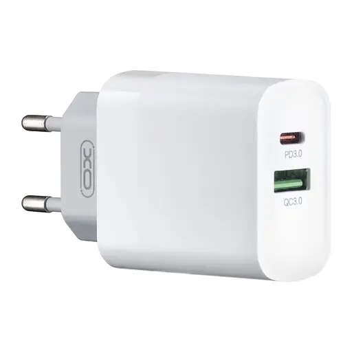 Сетевое зарядное устройство XO L64 18W зарядное устройство - фото 1