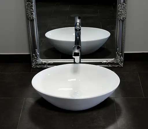 Умивальник Rea Hana slim накладний білий REA-U1951, Білий - фото 3