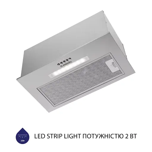 Вытяжка полновстраиваемая Minola HBI 5623 I 1000 LED - фото 5