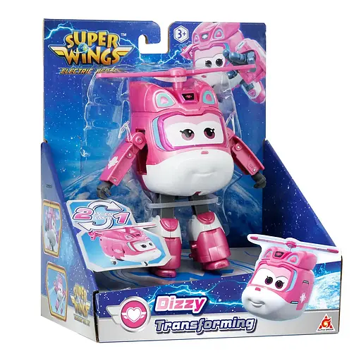 Ігрова фігурка-трансформер Super Wings Transforming Діззі (Dizzy) 12.5 см (EU780240) - фото 9