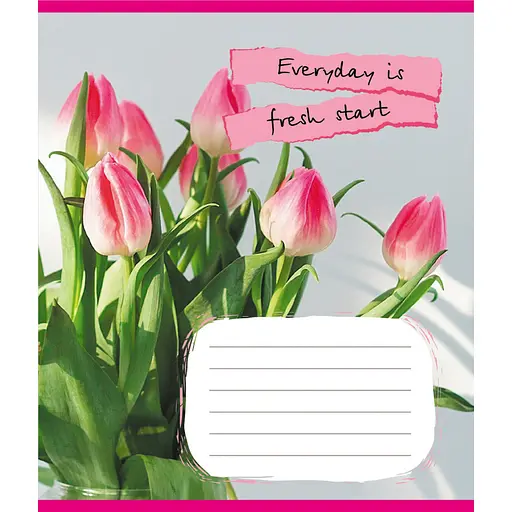 Зошит учнівський "Мотивація" Leader 036-580235L-5 в лінію, 36 аркушів - фото 1