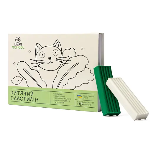 Пластилин 8 цветов, 128 грамм, стек, Увлечения, 99IDEAS - фото 3