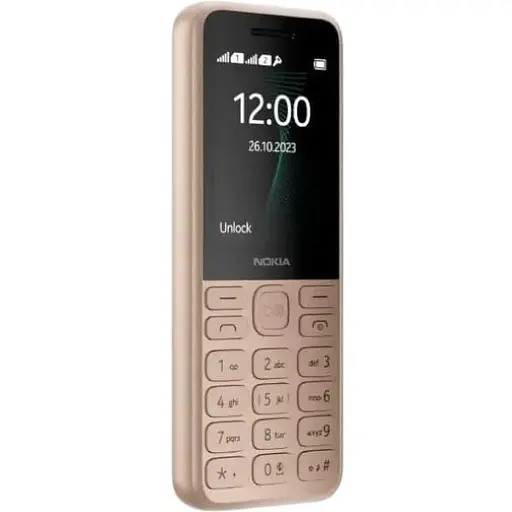 Мобільний телефон Nokia 130 Dual Sim 2023 Light Gold - фото 5
