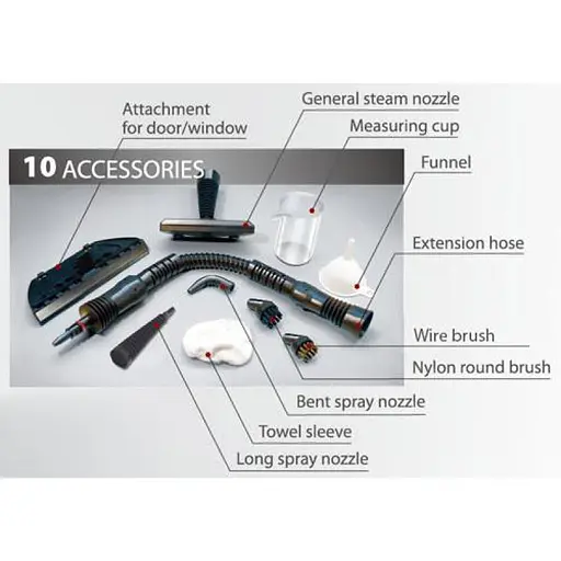 Пароочисник Camry CR 7021 - фото 8