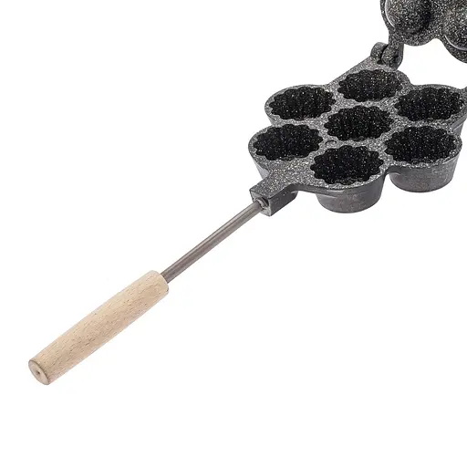 Форма для випічки кошиків, кексів і тарталеток з антипригарним гранітним покриттям, Ласунка Чорний 86262 - фото 8