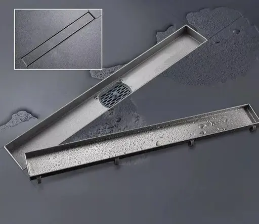 Душевой трап под плитку Gappo 70х700 мм, нержавеющая сталь G87007-4. - фото 3