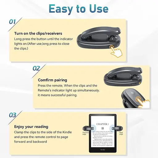 Дистанционное перелистывание страниц для Kindle Paperwhite: Kindle, кольцевое - фото 5