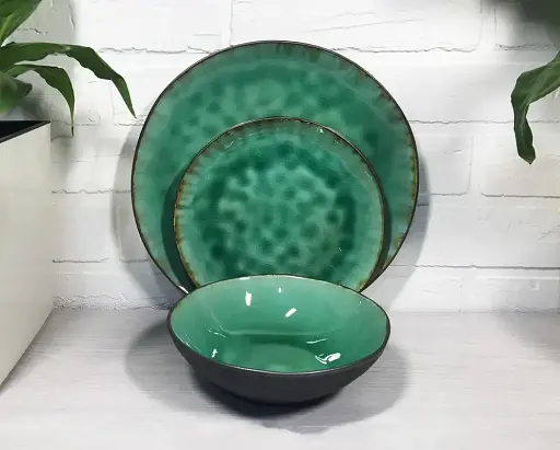 Салатник Olens 17Х5 см «Зеленая лагуна» (101-1154CG) - фото 2