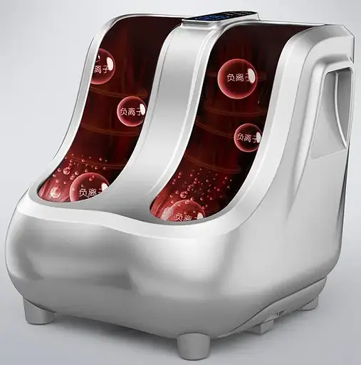 Массажер для ног Benbo AM-520-LUX (вибрация, компрессия, подогрев) Черный - фото 5