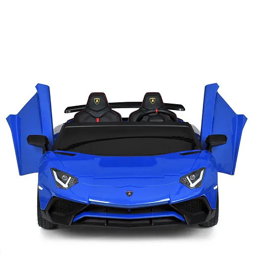 Електромобіль дитячий Bambi Lamborghini Racer M 5738AL-4 з музикою світлом Bluetooth та надувними колесами - фото 2