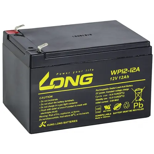 Акумулятор Long WP 12-12A AGM (12V 12Ah)