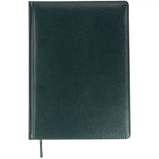Ежедневник недатированный Buromax Bravo L2U А4 искусственная кожа/поролон 336 страниц зеленый (BM.20970-04)