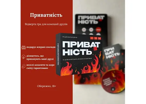 Настільна гра Gamesly Приватність (укр.) (ВР_ПРВТ) - фото 3