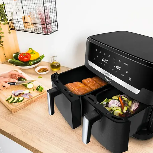 Мультипечь Tefal Dual Easy Fry XXL EY9428E0 [122976] - фото 7