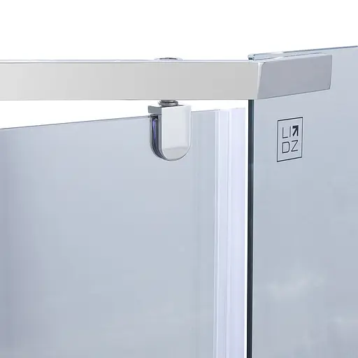 Душевая кабина Lidz Dozorca SC9 0x90.CRM.LOW.TR, стекло прозрачное 6 мм, Хром, Универсальная, прозрачная - фото 4