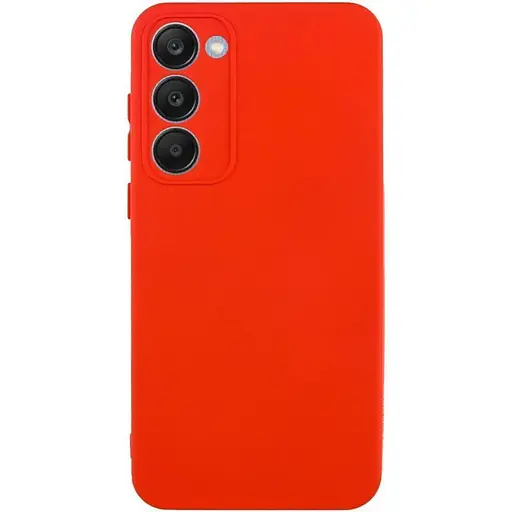 Чохол TPU Getman Liquid Silk Full Camera для Samsung Galaxy S23 FE Червоний / Red