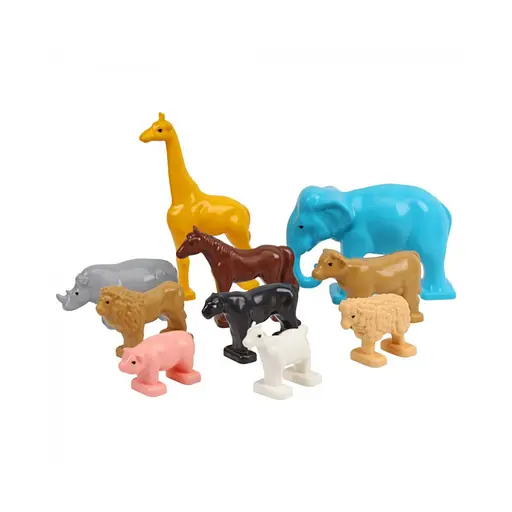 Детский игровой набор "Фигурки животных" 1102 домашние и дикие животные - фото 6