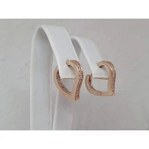 Золотые серьги Dear с фианитами. 3348.1 - фото 4