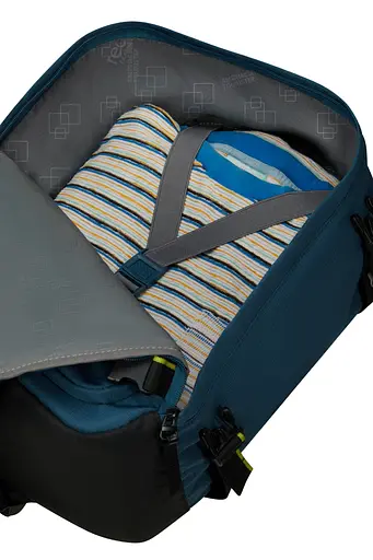 Рюкзак S American Tourister TAKE2CABIN HARBOR BLUE 40x25x20 91G*01004 - фото 14