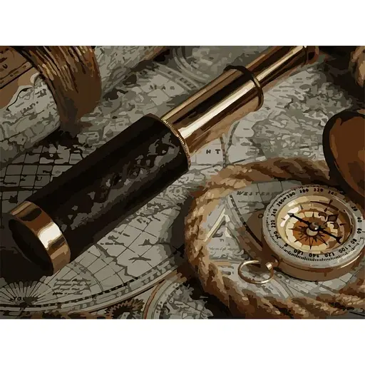 Набор для росписи ArtCraft Мечты путешественника 40x50 см (10521-AC)