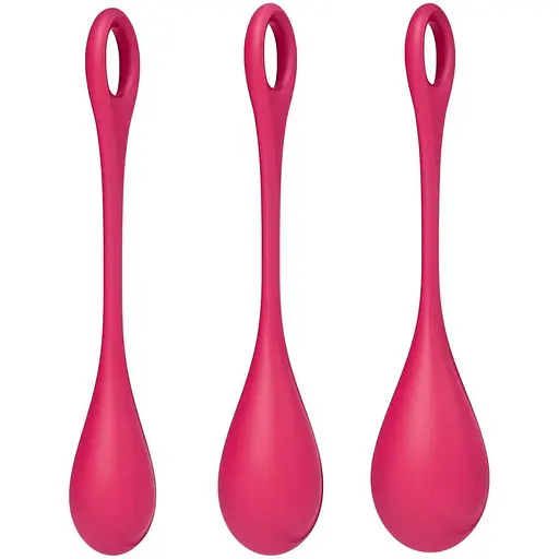 Набір йоні намистин Satisfyer Yoni Power 1 Червоний - фото 4