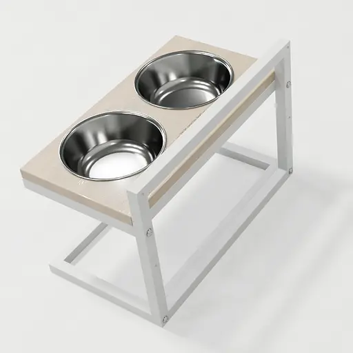 Hollky Flex M — миски на регульованій підставці для середніх собак (2 × 0.85 л) - фото 9