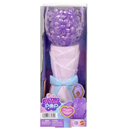 Набір-сюрприз з лялькою Barbie Petal Pop Фіолетова маргаритка (JMF58) - фото 7