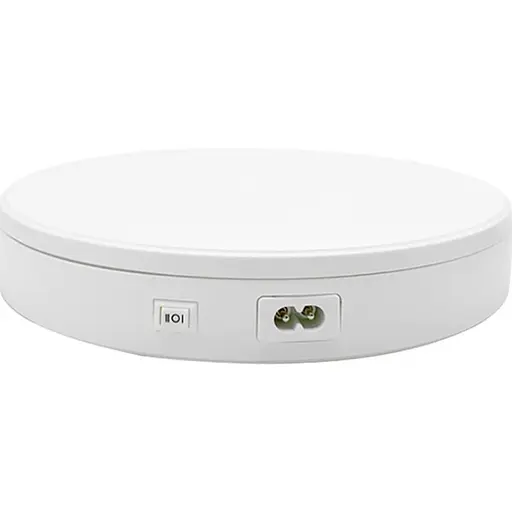 Поворотний стіл Puluz DCA2153W 22см White [88754]