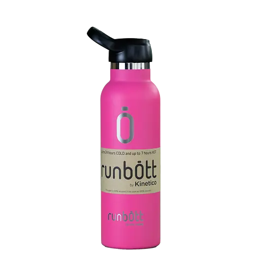 Пляшка-термос KINETICO RUNBOTT 600 мл, фуксія, New