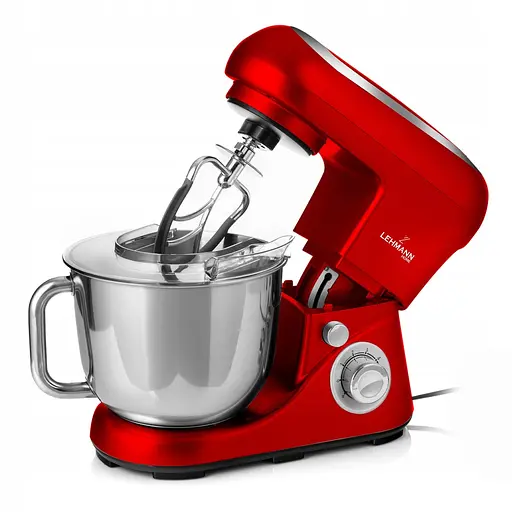 Кухонний комбайн тістоміс Lehmann Chervil 2200 W Red - фото 8