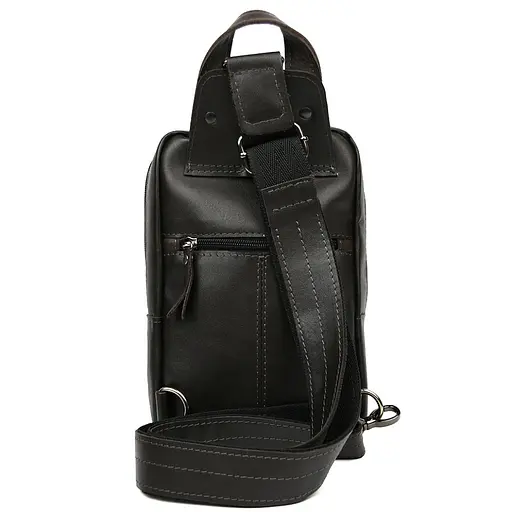 Мужской нагрудная сумка слинг рюкзак на одно плечо LIMARY 29х16х8 см sum0028204 - фото 5