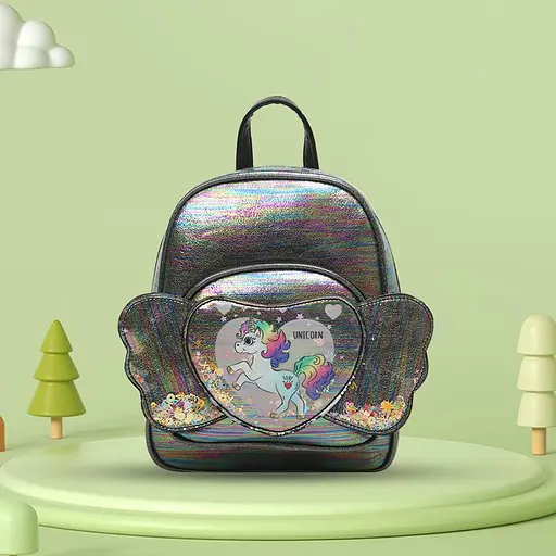 Рюкзак із єдинорогом, на 1 відділення, 24x20x8 см, C62917 (В асортименті) - фото 5