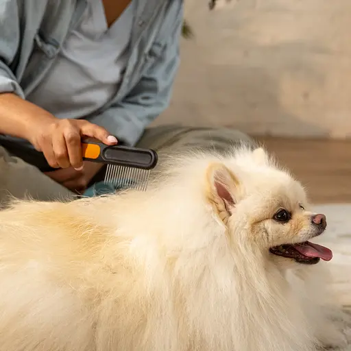 Гребінець для розчісування собак і котів Fiskars Wide Toothed Comb (2009134) - фото 3