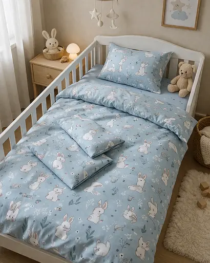 Набор для детской кроватки Cotton из 6 предметов TC303375636 - фото 1