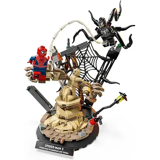 Конструктор LEGO Marvel Super Heroes Легендарное сражение: Человек-паук vs. Песчаный человек 201 деталь (76334) - фото 3