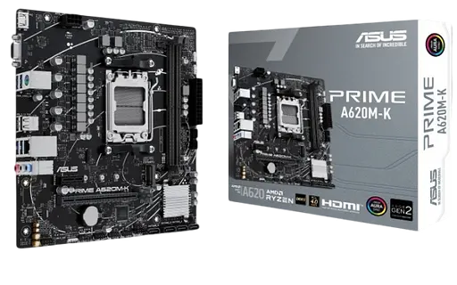 Материнська плата Asus A620M-K Prime Socket AM5 (PRIME A620M-K) - фото 2